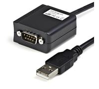 StarTech Cable Adaptador USB a Serie RS422/485 DB9 1,8m (ICUSB422) | 1 puerto DB9, Retencion de puerto COM, Chipset FTDI, Alimentado por USB