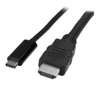 StarTech Cable Adaptador USB-C a HDMI - 1m - 4K a 30Hz Elimine el desorden al conectar su ordenador con puerto USB Type-C™ directamente a una pantalla HDMI,