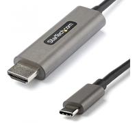 StarTech.com Cable 5m USB C a HDMI 4K de 60Hz con HDR10 - Adaptador de Vídeo USB Tipo C a HDMI 2.0b Ultra HD 4K - Convertidor USBC a HDMI HDR para Monitor o Pantalla - Modo Alternativo DP 1.4 HBR3