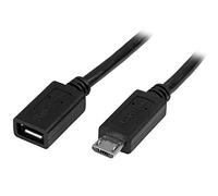 StarTech Cable Alargador Micro-USB 2.0 50cm Macho a Hembra (USBUBEXT50CM)