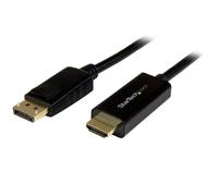 StarTech.com Cable Conversor DisplayPort a HDMI de 1m - Color Negro - Ultra HD 4K ( DP2HDMM1MB )