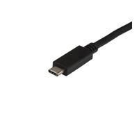 StarTech.com Cable de 0,5m USB-C a USB-A - Cable Adaptador USB Type C de Carga a USBA - Latiguillo USB Tipo C USBC USB 3.1 de 10Gbps