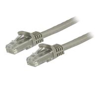 StarTech Cable de 10m Gris de Red Gigabit Cat6 Ethernet RJ45 sin Enganche - Snagless Realice conexiones Gigabit con capacidad de Alimentación a través de
