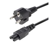 StarTech.com Cable de 2m de Alimentación para Ordenador, 18AWG, EU Schuko a C13, 10A 250V, Negro, Cable de Repuesto, Cable de Corriente para PC, Cable para Monitor, UL, Cable para Europa