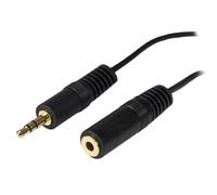 StarTech.com Cable de 3,6m Alargador Extensor de Audio Mini Jack 3,5mm Chapado en Oro para Auriculares - Macho a Hembra