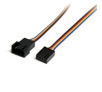 Startech Cable de Extensión para Ventilador 4 Pines Macho/Hembra 30cm