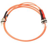 StarTech.com Cable Adaptador de Red de 1m Multimodo Dúplex Fibra Óptica LC-ST 50/125 - Patch Duplex