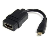 Cable - StarTech.com HDADFM5IN Cable 12cm Adaptador HDMI de alta velocidad HDMI a Micro