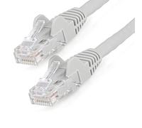 StarTech Cable de red CAT6 N6LPATCH10MGR 10 m LSZH UTP RJ45 10Gb 650MHz PoE 100W Gris
