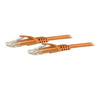 StarTech Cable de Red Cat6 RJ45 Gigabit PoE 15m - Naranja (N6PATC15MOR) | Latiguillo de conexion macho a macho, Cobre puro Multi Gigabit 1/2, 5/5 Gbps, Compatible con Cat5e
