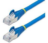 StarTech.com Cable de 3m de Red Ethernet CAT6a - Azul - Low Smoke Zero Halogen (LSZH) - 10GbE - 500MHz - PoE++ de 100W -