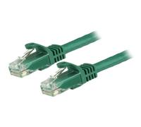 StarTech Cable de Red Gigabit Ethernet 15m UTP Patch Cat6 Cat 6 RJ45 Snagless Sin Enganches - Verde Realice conexiones Gigabit con capacidad de Alimentación a