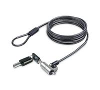 StarTech Cable seguridad portátil NANOK-LAPTOP-LOCK – 2 m, candado con llave, ranura Nano, acero