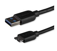 Startech Slim Micro Usb 3.0 Cable 3 M One Size Black