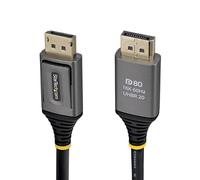 StarTech Cable DisplayPort 2.1 de 2m - Cable DP80 Certificado VESA - Cable DP 2.1-10K/8K 60Hz, 16K 60Hz/8K 240Hz con DSC 1.2a Sin Comprimir - Cable para Monitor DP