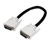 StarTech Cable DVI-D Doble Enlace de 1m, Macho a Macho, 2560x1600, Negro | Video digital de alta velocidad, Blindaje de par trenzado, Para monitor DVI-D, Negro