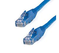 StarTech Cable Ethernet Cat6 RJ45 3m sin Enganches, Azul (N6PATC3MBL)