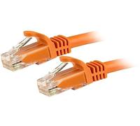 StarTech Cable Ethernet Cat6 RJ45 3m sin Enganches, Naranja (N6PATC3MOR)