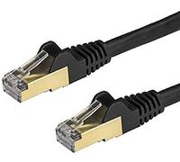 Startech Cat6a Ethernet Snagless Stp 1 M One Size Black