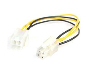 StarTech Cable Extension de Alimentacion ATX12V 4 Pines - Cable pc