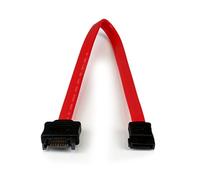 StarTech Cable Extension SATA de Datos 7 Pines 30cm (SATAEXT30CM) | Alargador Serial ATA, Serial ATA III, Hasta 6 Gbps, Mejor flujo de aire