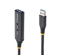 StarTech – Cable extensor USB 3.0 activo macho/hembra 1 m Negro