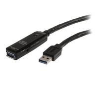 StarTech.com - Cable Extensor Alargador USB 3.0 SuperSpeed Activo de 3m - USB A Macho a Hembra - Negro