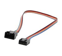 StarTech.com Cable Adaptador Extensor de Extensión de 0,3m PWM 4 Pines de Alimentación Ventilador Fan Placa Base Macho a Hembra