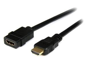 StarTech Cable Extensor HDMI Ultra HD 4k x 2k de 2m - Alargador Macho a Hembra Extienda la distancia de conexión entre sus dispositivos equipados con HDMI® en