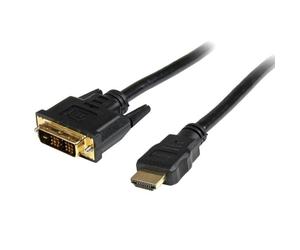 StarTech Cable HDMI a DVI 1m - DVI-D Macho - HDMI Macho - Adaptador - Negro Conecte un dispositivo de salida HDMI® a una pantalla DVI-D , o un dispositivo de