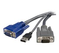 CABLE KVM 18M 2 EN 1 VGA USB ULTRA DELGA DO SVUSBVGA6