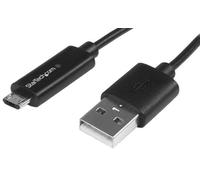 STARTECH Cable Micro USB de 1m con LED de Estado de Carga