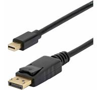 StarTech Cable adaptador Mini DisplayPort a DisplayPort MDP2DPMM10 de 3 m 4K DisplayPort 1.2 Negro