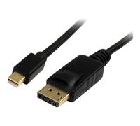StarTech Cable adaptador Mini DisplayPort a DisplayPort 1.2 3 m 4K UHD (MDP2DPMM3M)