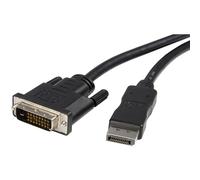 StarTech Cable Pasivo DisplayPort a DVI-D 3m, 1920x1200 (DP2DVIMM10) | DisplayPort 1.2 HBR2 a DVI-D monoenlace, HDCP 1.3, Paso de EDID