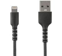 StarTech Cable Resistente USB-A a Lightning 2m, MFi, Negro (RUSBLTMM2MB)