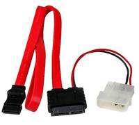STARTECH Cable SATA a SATA con Adaptador LP4, 50cm