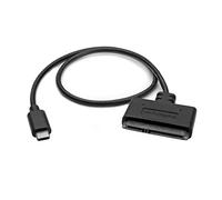 StarTech Cable SATA a USB-C 10Gbps, 2,5in SATA I/II/III (USB31CSAT3CB) | Acceso rápido a unidades externas por USB-C, Se conecta directamente a SSD o HDD SATA de 2, 5in