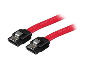 StarTech Cable SATA con Cierre de Seguridad de 12 pulgadas Conectores con cierre de seguridad SATA para un ajuste adecuado de la unidad de disco duro