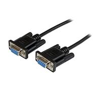 StarTech Cable nulo de módem RS232 DB9 1 m hembra a hembra Negro