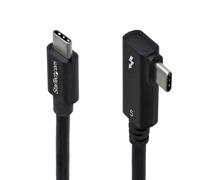 StarTech Cable Thunderbolt 5 Acodado a la Derecha 80cm - 80Gbps/120Gbps - 8K60 - PD 240W - Cable Thunderbolt Certificado