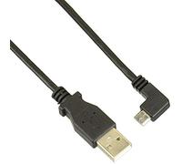 StarTech Cable USB 2.0 1m, USB-A a Micro-B Acodado Derecha (USBAUB1MRA) | Conexión cómoda en espacios estrechos o de difícil acceso, Ideal para cargar y sincronizar