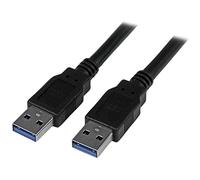 StarTech Cable USB USB3SAA3MBK USB 3.0 A-A macho/macho de 3 m 5 Gbps Negro