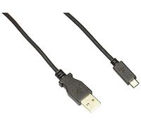 StarTech Cable Micro USB USBAUB3MBK – Carga y sincronización Micro B a USB A, 3 m, negro, 24AWG