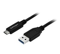 StarTech Cable USB-A a USB-C 1m 5Gbps 3A Carga (USB315AC1M) | Cable USB 3.0 Macho a Macho, Compatible con la carga de dispositivos