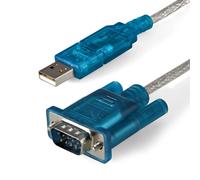 StarTech Cable USB a DB-9 de 3 pies - Azul