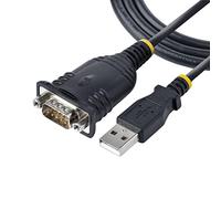 StarTech Cable USB a serie 1P3FP-USB-SERIAL 3ft Prolific Win y Mac Negro