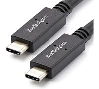 StarTech Cable USB-C 1m - USB 3.1 10Gbps - 100W PD - 8K 60Hz/4K 144Hz | Carga y alimenta portátiles USB-C