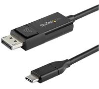 STARTECH Cable USB-C a DisplayPort 1.2 Bidireccional, 2m, Negro