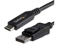 StarTech Cable adaptador USB-C a DisplayPort 1.4 1 m 8K 60Hz Negro (CDP2DP141MB)